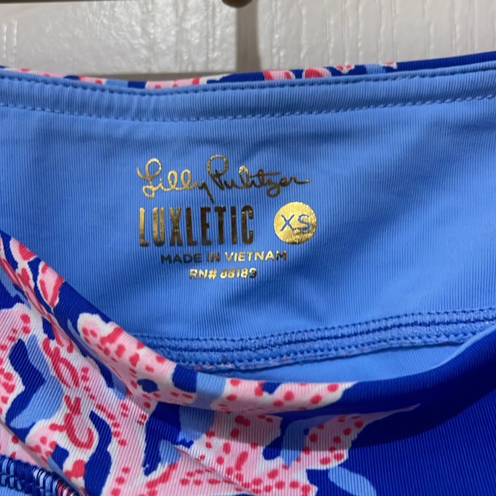 Lilly Pulitzer Luxletic skort size extra small EUC - Picture 3 of 3